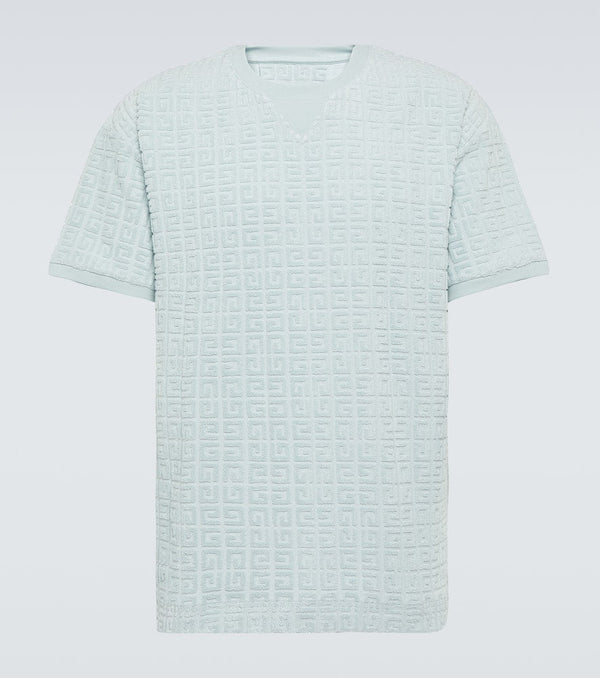 Givenchy 4G cotton-blend terry jacquard T-shirt