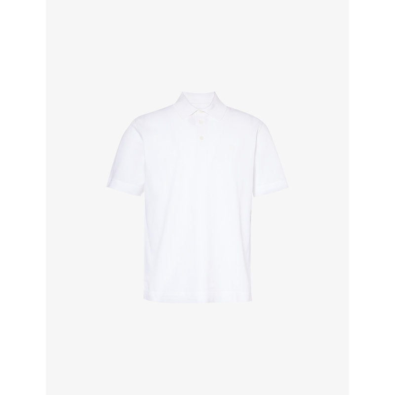 Mens Givenchy 4G logo-embroidered cotton-piqué polo shirt