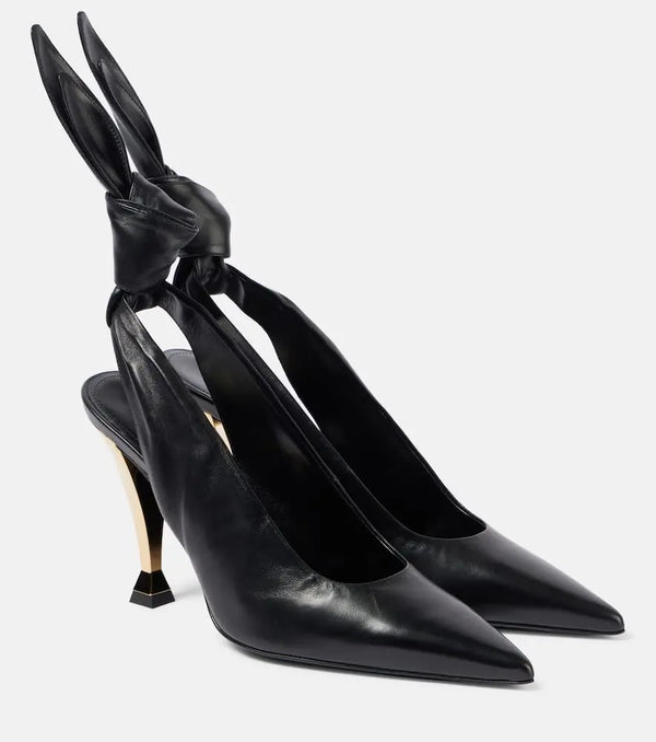 Givenchy Beauw leather slingback pumps | LYBSTORE