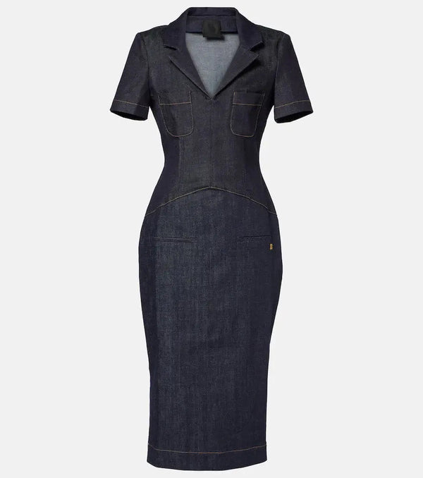 Givenchy Denim midi dress