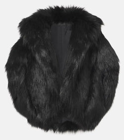 Givenchy Faux fur cape | LYBSTORE