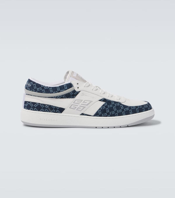 Givenchy G-Move Monogram denim-trimmed sneakers