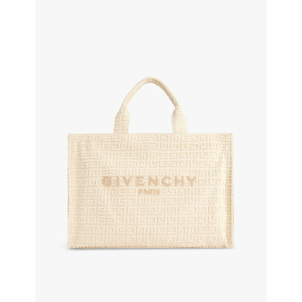 Womens Givenchy G-Tote medium cotton-blend tote bag