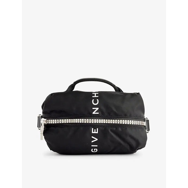 Givenchy G-zip small woven-blend bum bag | Givenchy