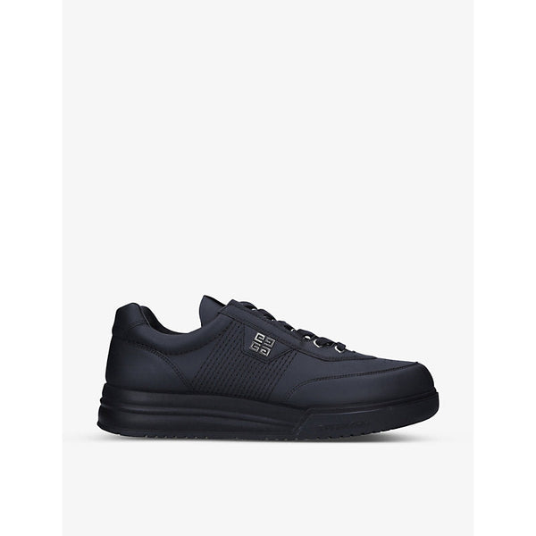 Mens Givenchy G4 brand-plaque leather low-top trainers