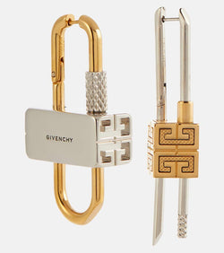 Givenchy Lock asymmetric earrings