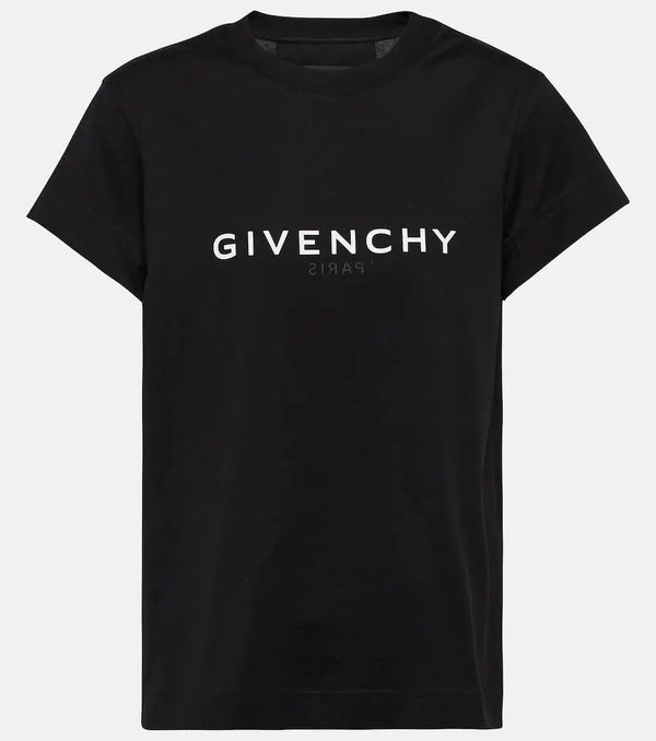 Givenchy Logo cotton T-shirt | LYBSTORE