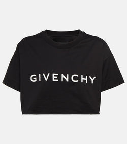 Givenchy Logo cropped T-shirt