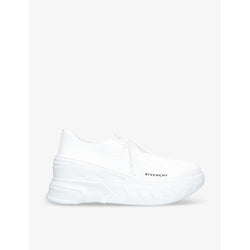 Womens Givenchy Marshmallow Wedge chunky-sole knitted low-top trainers