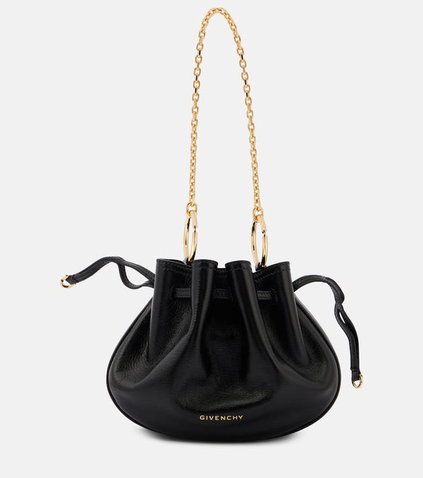 Givenchy Pumpkin Mini leather bucket bag | LYBSTORE