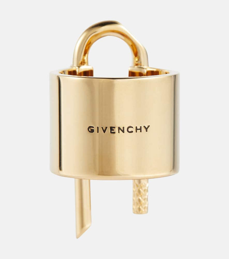 Givenchy U Lock gold-plated ring | LYBSTORE