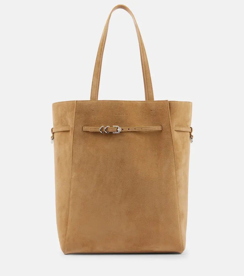 Givenchy Voyou Medium suede tote bag | LYBSTORE