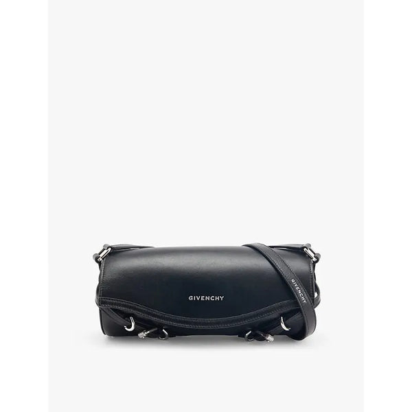 Givenchy Voyou Roller debossed-branding leather cross-body bag | Givenchy