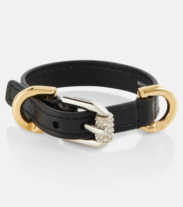 Givenchy Voyou embellished leather bracelet