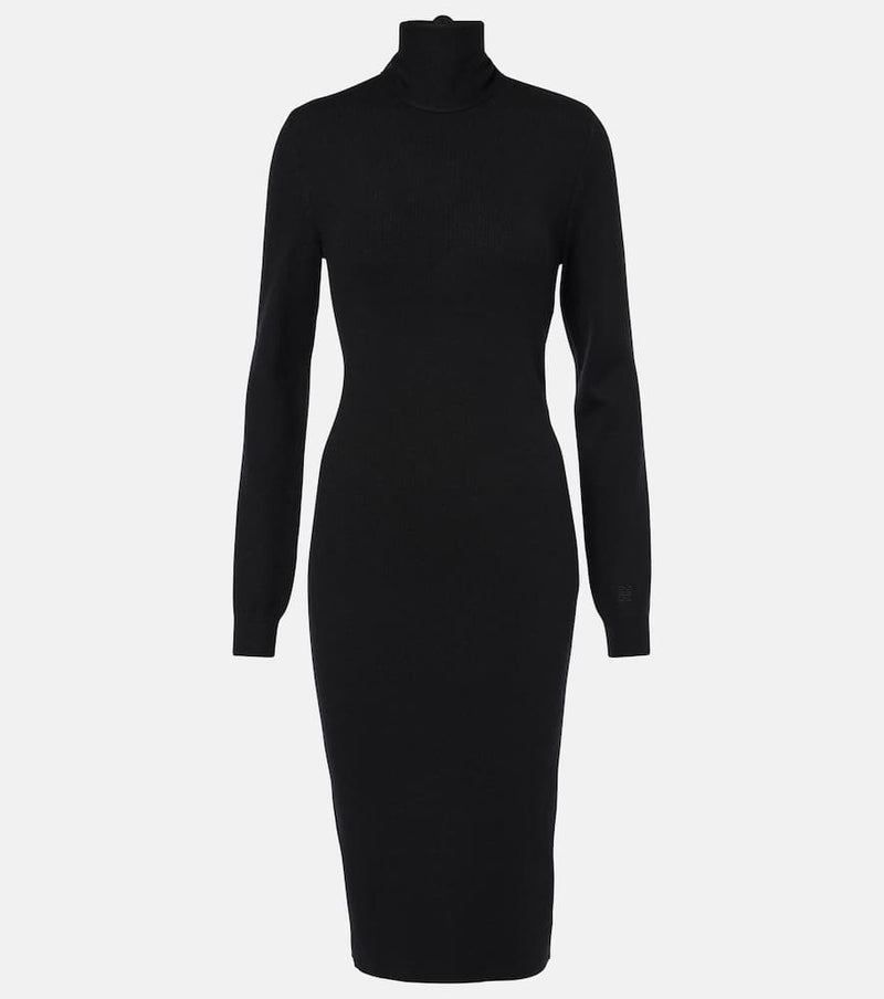 Givenchy Wool and cashmere-blend midi dress