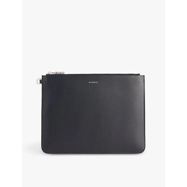 Givenchy Zipped large leather pouch bag | Givenchy