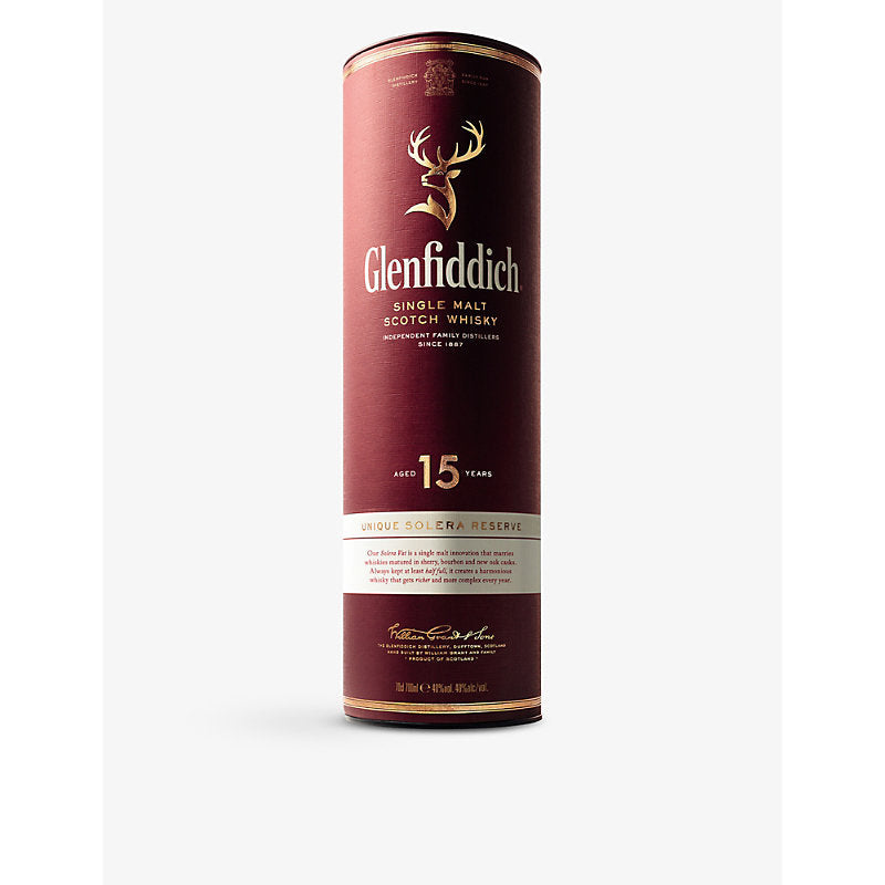 Glenfiddich 15-year-old single-malt Scotch whisky 700ml