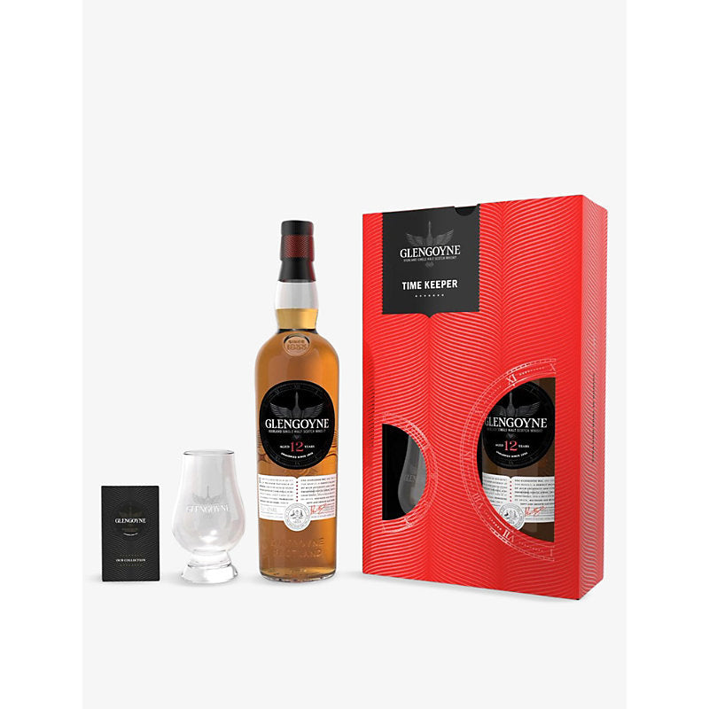 Glengoyne Time Keeper 12-year-old single malt Scotch whisky gift box 700ml