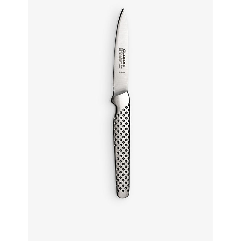 Global Classic Spearpoint stainless-steel peeling knife 8cm