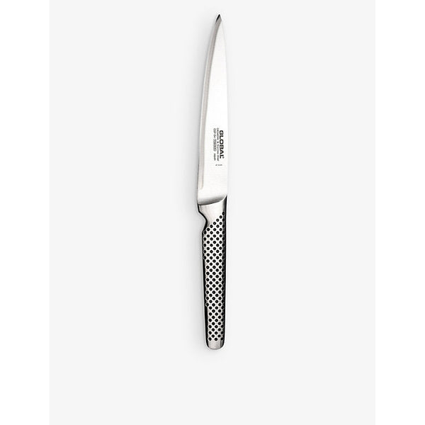 Global Classic branded-blade stainless-steel utility knife 15cm