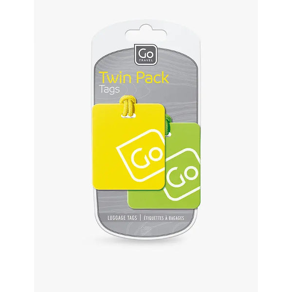 Go Travel Branded pack of two woven luggage straps | Go Travel