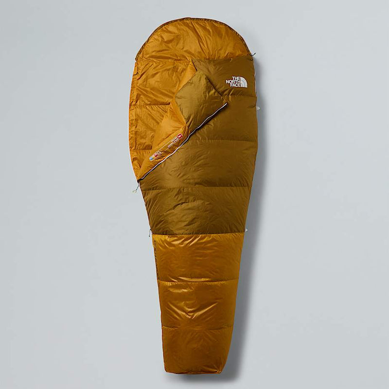 The North Face Gold Kazoo Eco Sleeping Bag Citrine Yellow Size Long