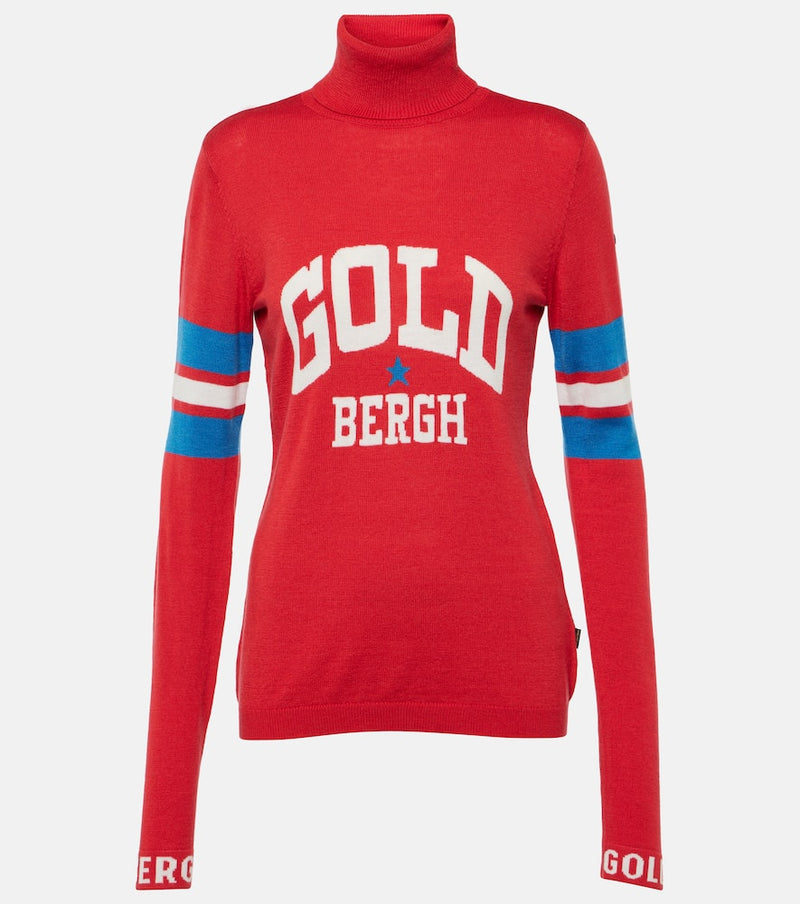 Goldbergh Biscuit logo turtleneck ski top