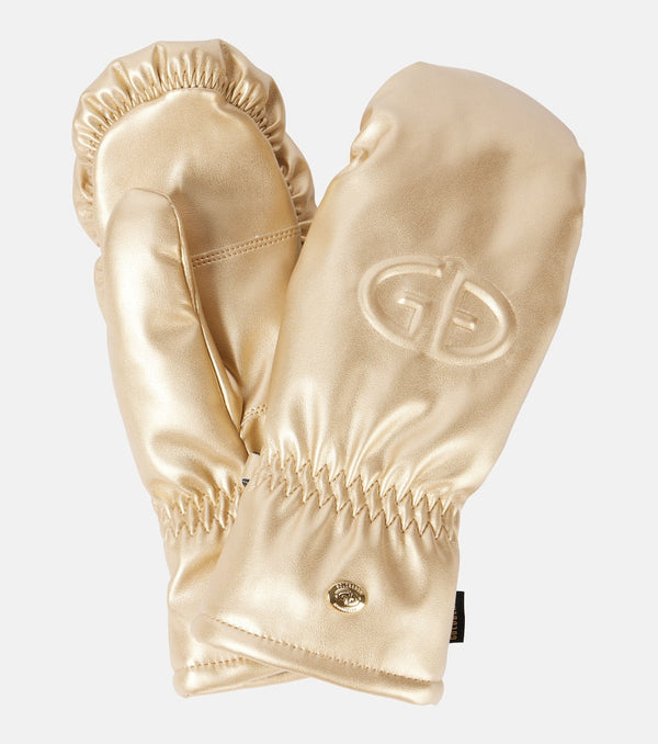 Goldbergh Charmer logo mittens