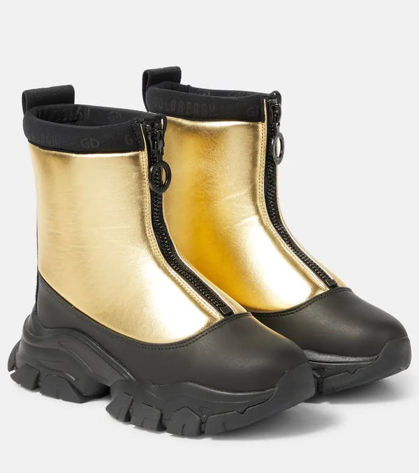 Goldbergh Glint metallic snow boots | LYBSTORE