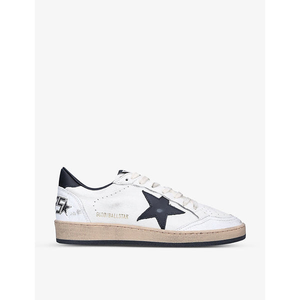 Golden Goose Ball Star 10283 leather low-top trainers | LYBSTORE