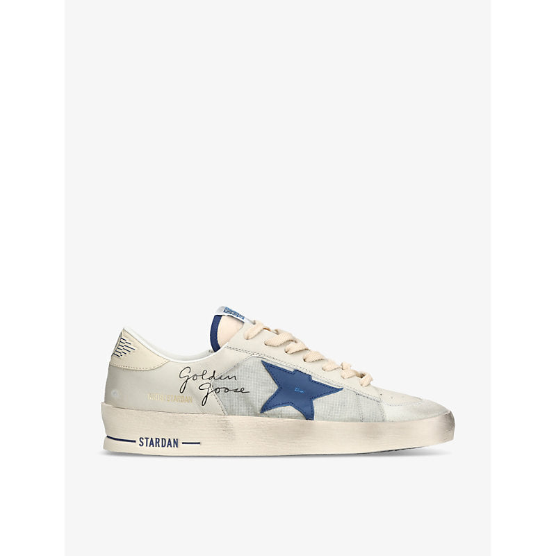 Mens Golden Goose Stardan Lo suede low-top trainers