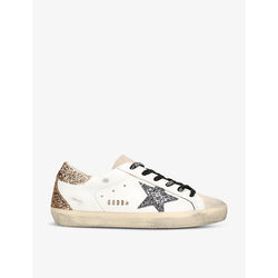 Womens Golden Goose Women's Super-Star 82532 leather low-top trainers