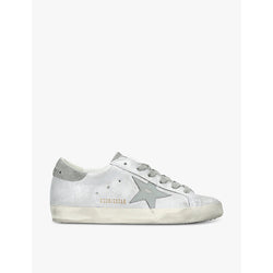 Womens Golden Goose Superstar 70302 leather low-top trainers