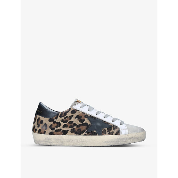 Womens Golden Goose Women's Superstar 80189 leather low-top trainers