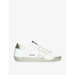 Golden Goose Superstar E37 logo-print leather low-top trainers