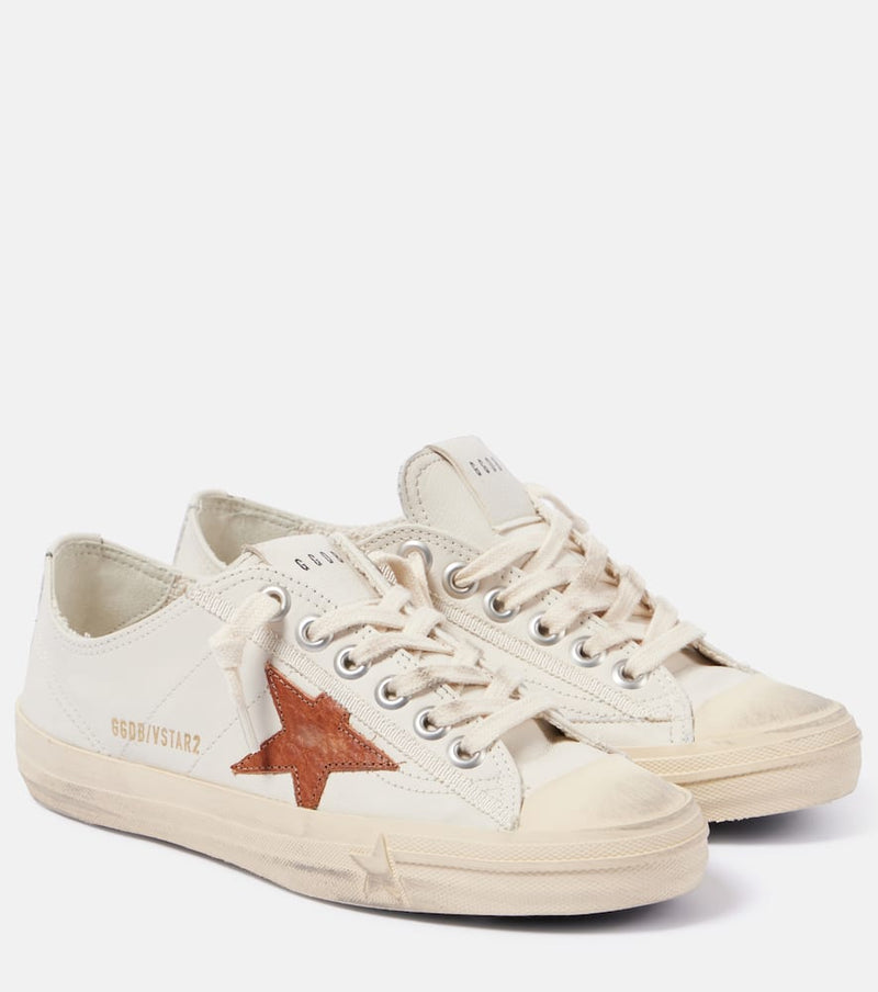 Golden Goose V-Star 2 leather sneakers