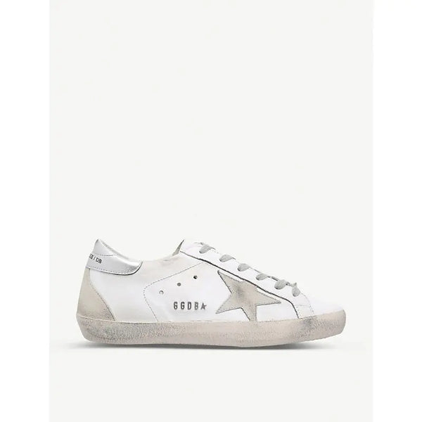 Golden Goose Women's Superstar W77 leather trainers | Golden Goose