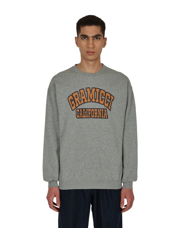 Gramicci Logo Crewneck Sweatshirt Grey