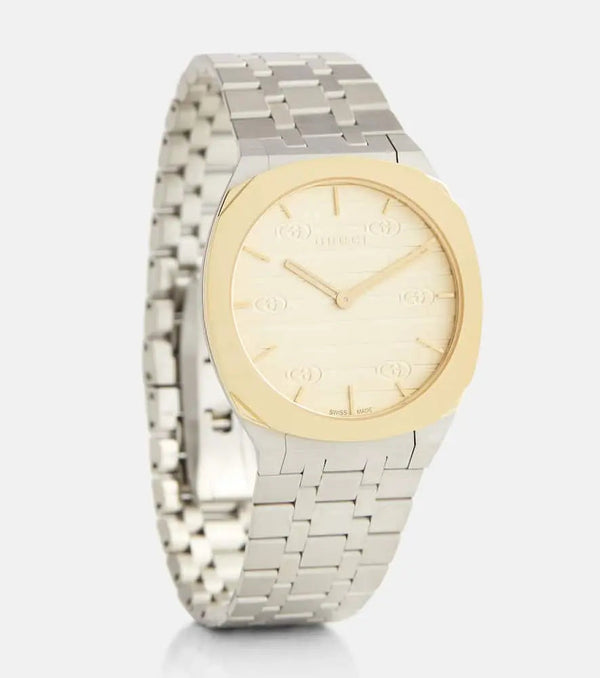 Gucci 25H stainless steel watch | LYBSTORE