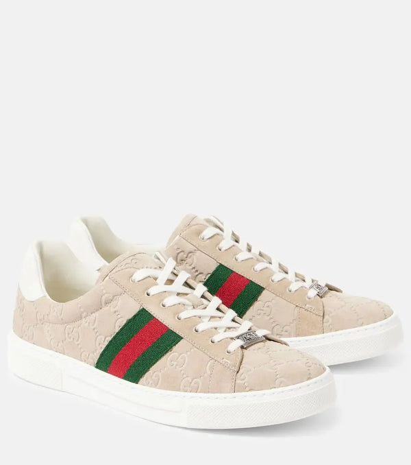 Gucci Ace suede sneakers | LYBSTORE