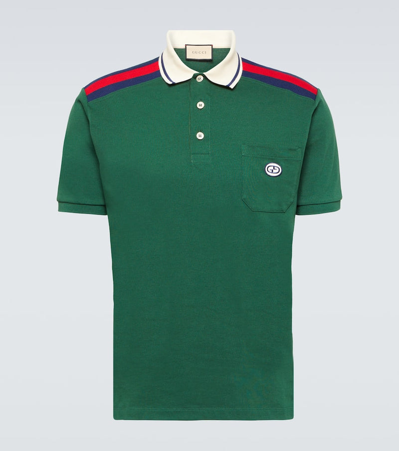 Gucci Cotton jersey polo shirt