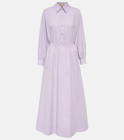 Gucci Cotton popline shirt dress | LYBSTORE