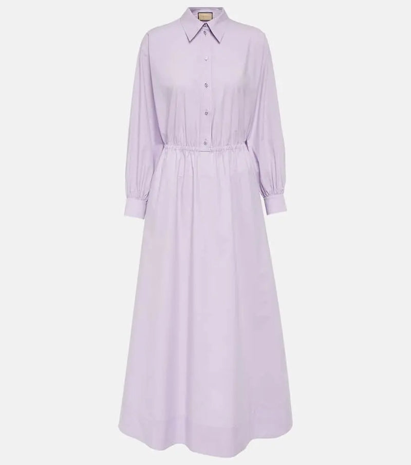 Gucci Cotton popline shirt dress | LYBSTORE