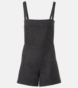 Gucci Cutout wool romper | LYBSTORE