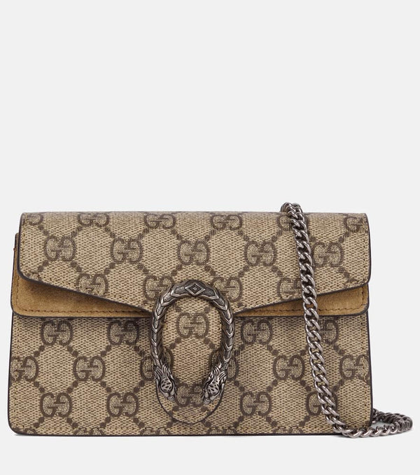 Gucci Dionysus GG Supreme Super Mini crossbody bag | LYBSTORE