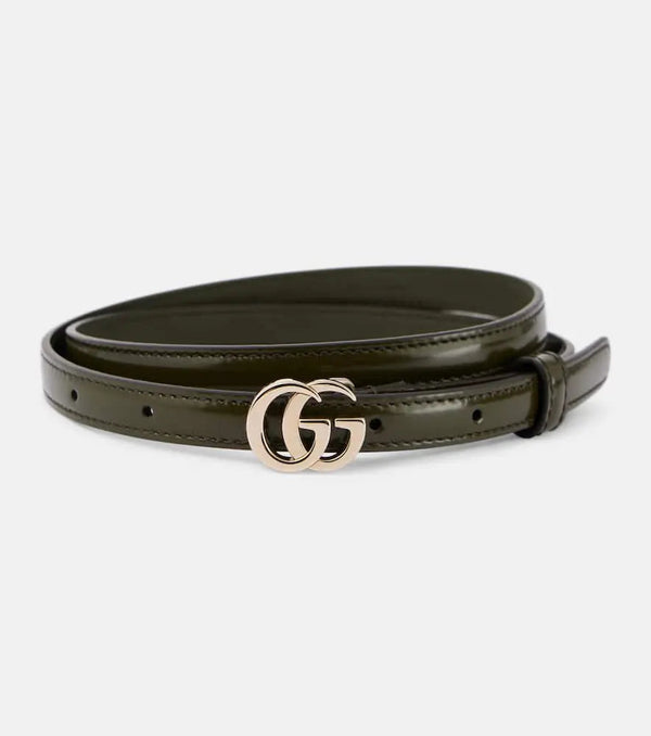 Gucci Double G leather belt | LYBSTORE