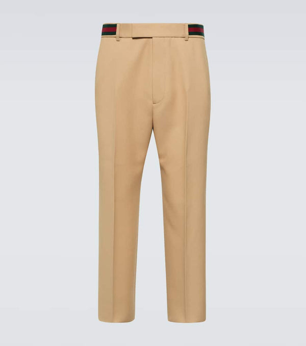 Gucci Drill straight pants