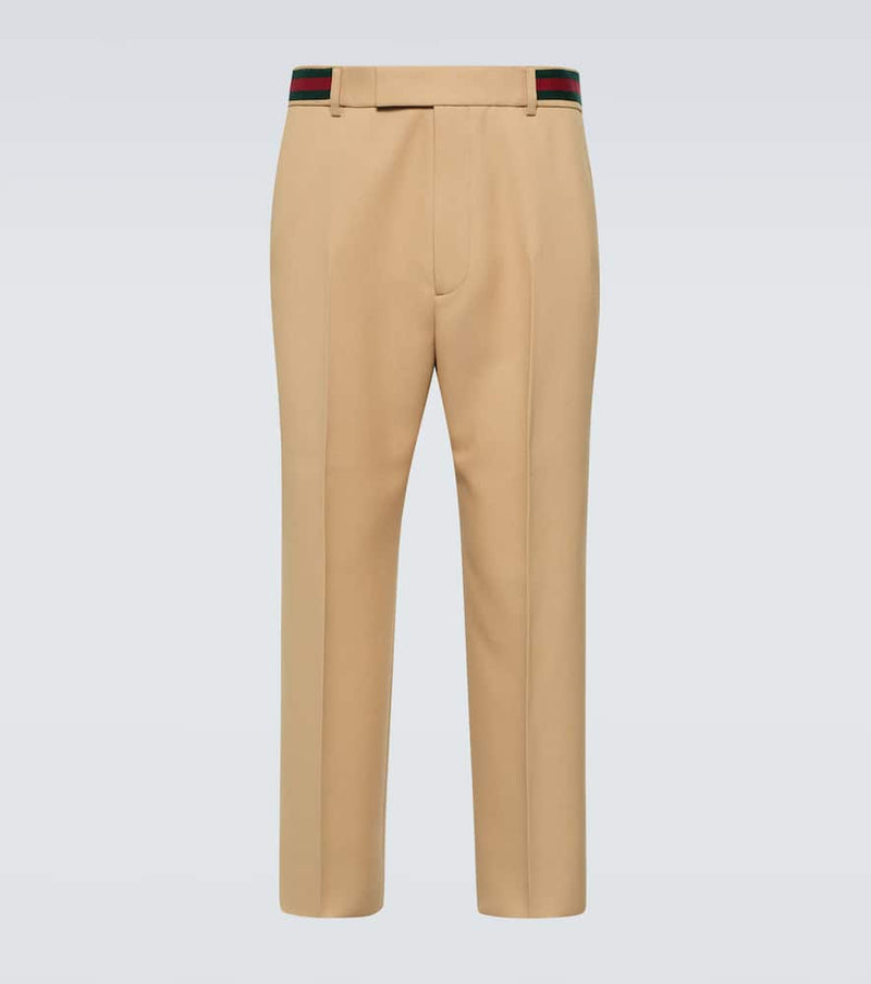 Gucci Drill straight pants