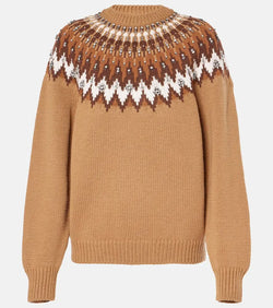 Gucci Fair Isle wool jacquard sweater