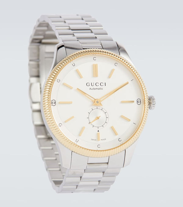 Gucci G-Timeless 40mm steel watch